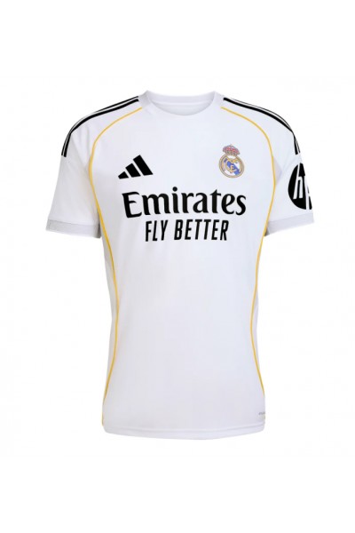 Real Madrid Jude Bellingham #5 Voetbaltruitje Thuis tenue 2025-26 Korte Mouw Real Madrid Jude Bellingham #5 Voetbaltruitje Thuis tenue 2025-26 Korte Mouw